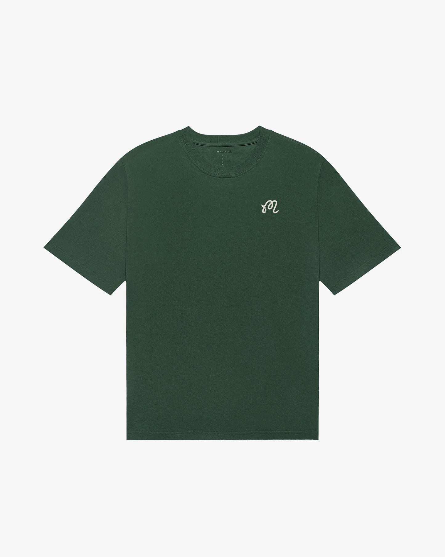 Malbon Bermuda Lures SS Short Sleeve Tee - Forest Green