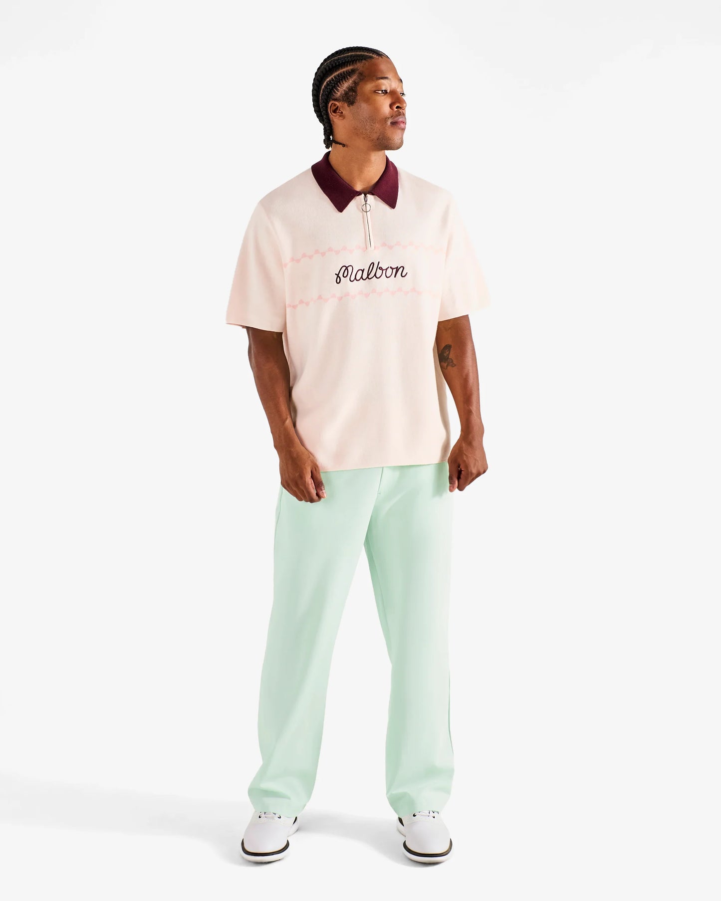 Malbon Benny Polo - Whisper White