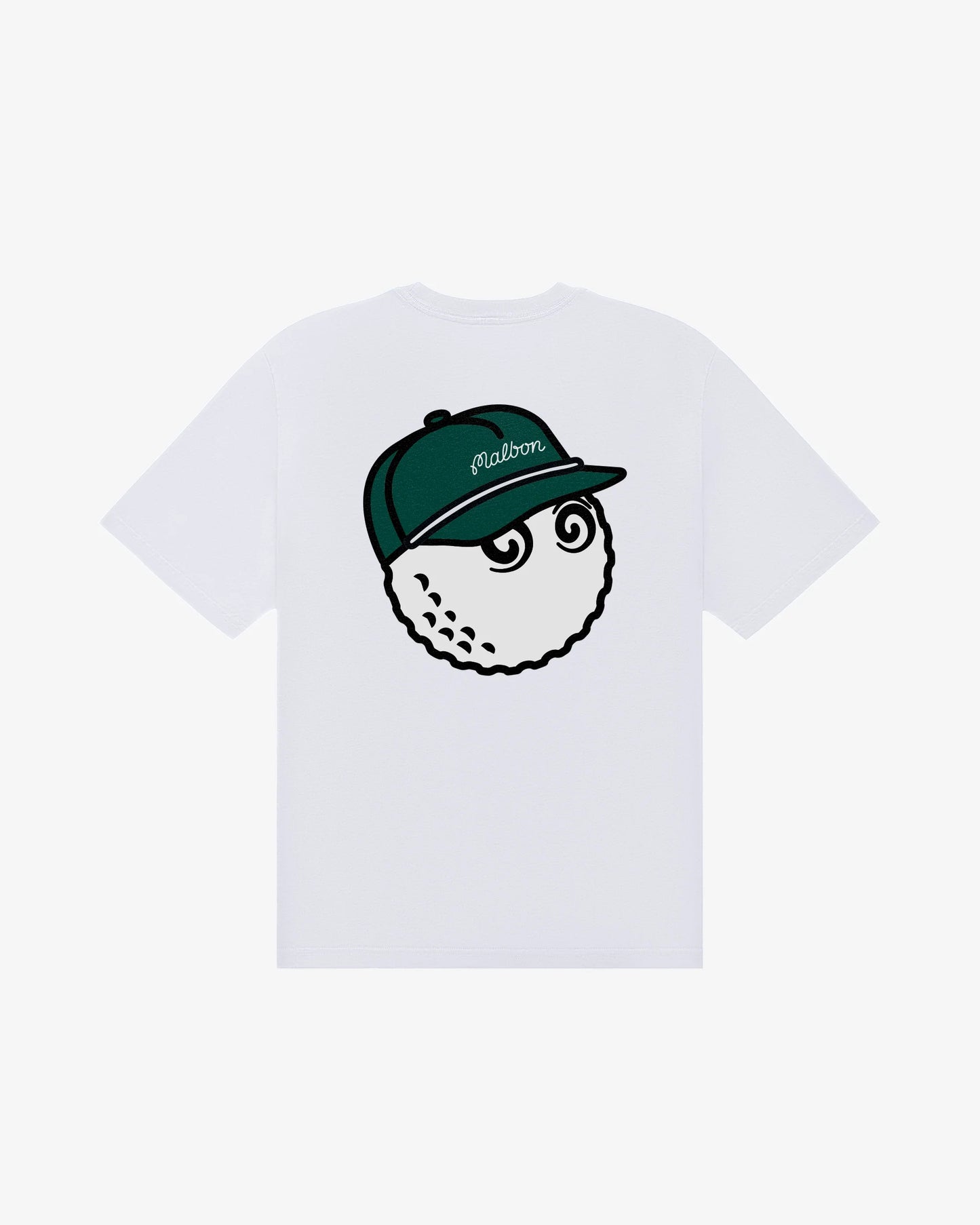 Malbon Baldwin SS Short Sleeve Tee - White