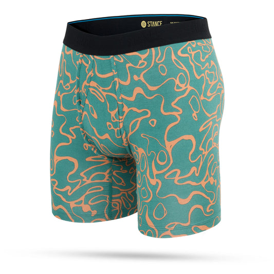 Lava Lamp Boxer Breif - Teal