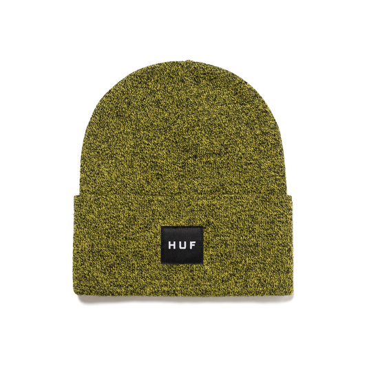 HUF Melange Box Logo Beanie - Cactus