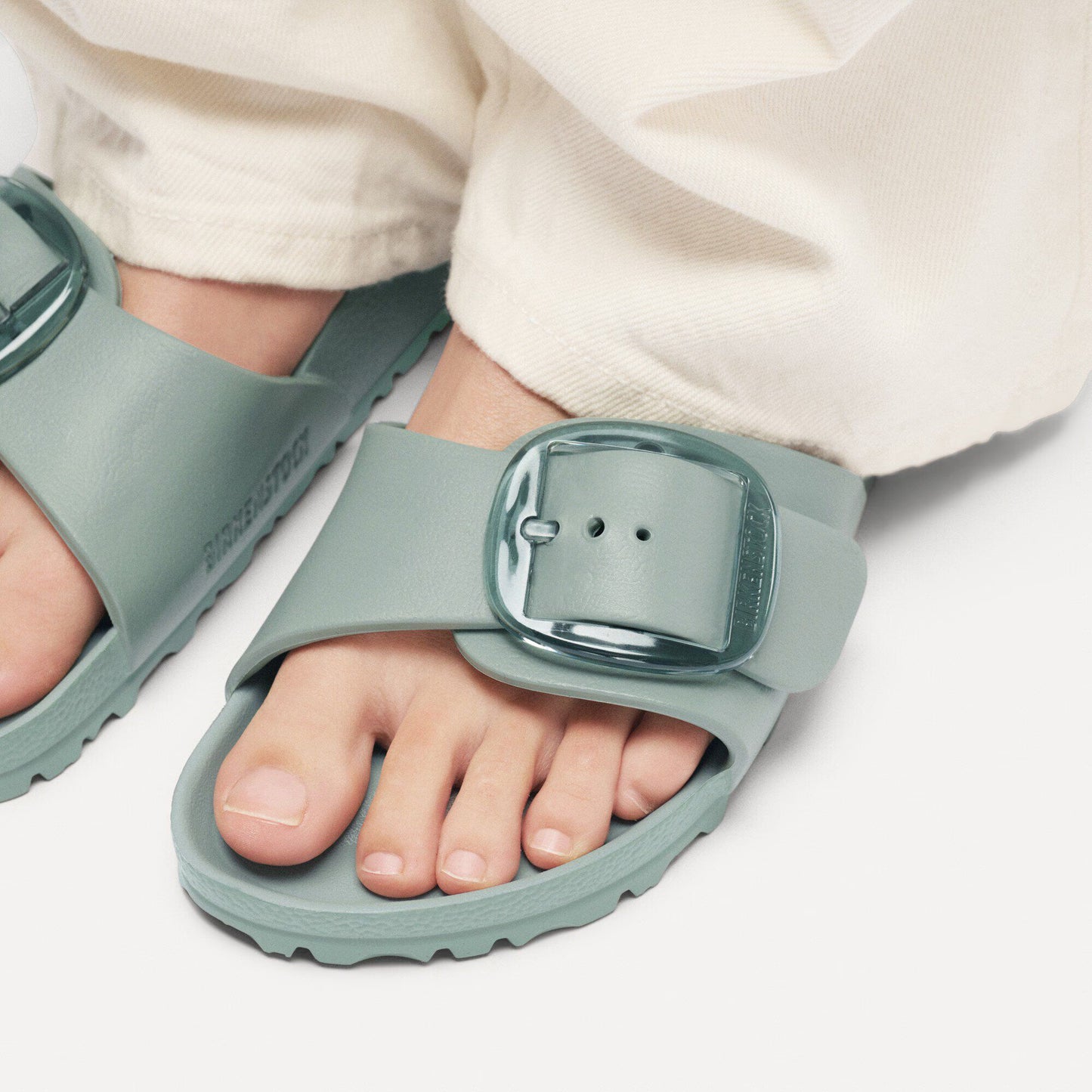 Madrid Big Buckle EVA - Pure Sage