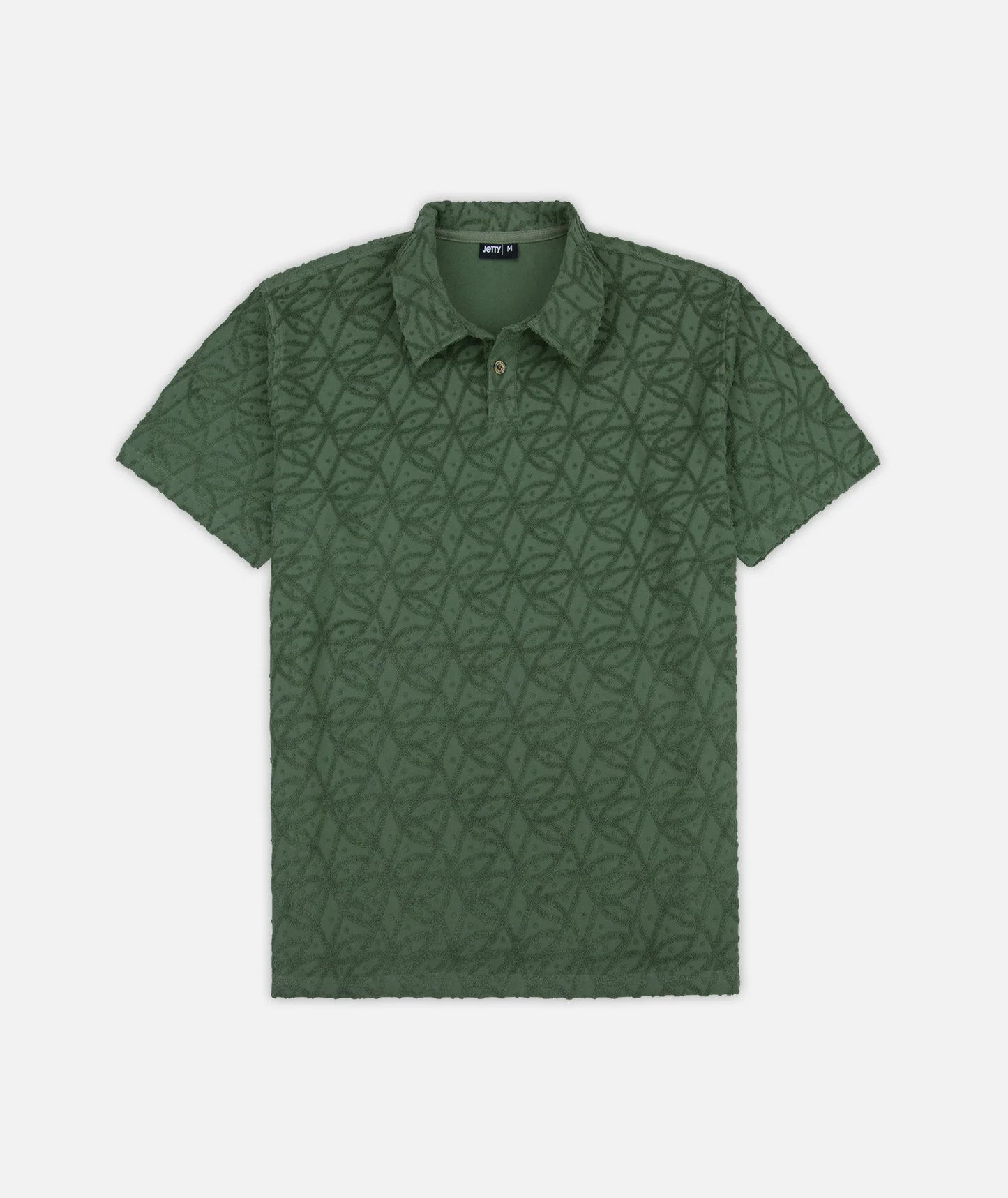 Manahawkin Terry Polo Shirt - Olive