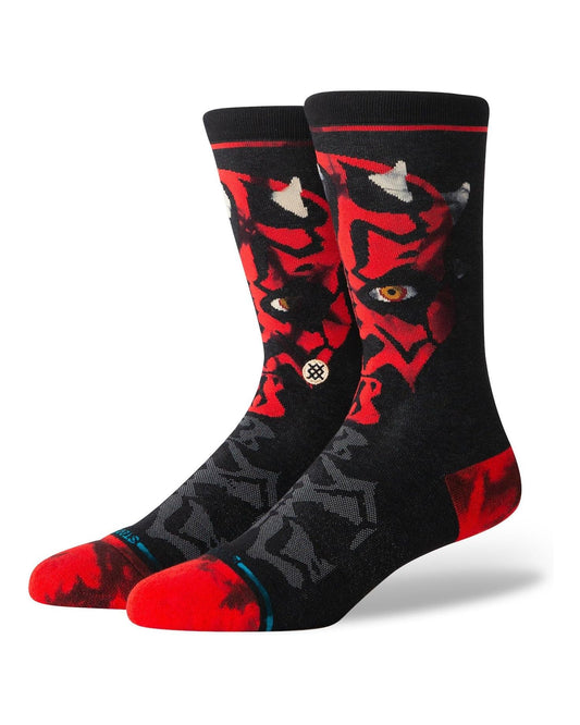 Star Wars Phantom Menace x Stance Darth Maul Crew - Black