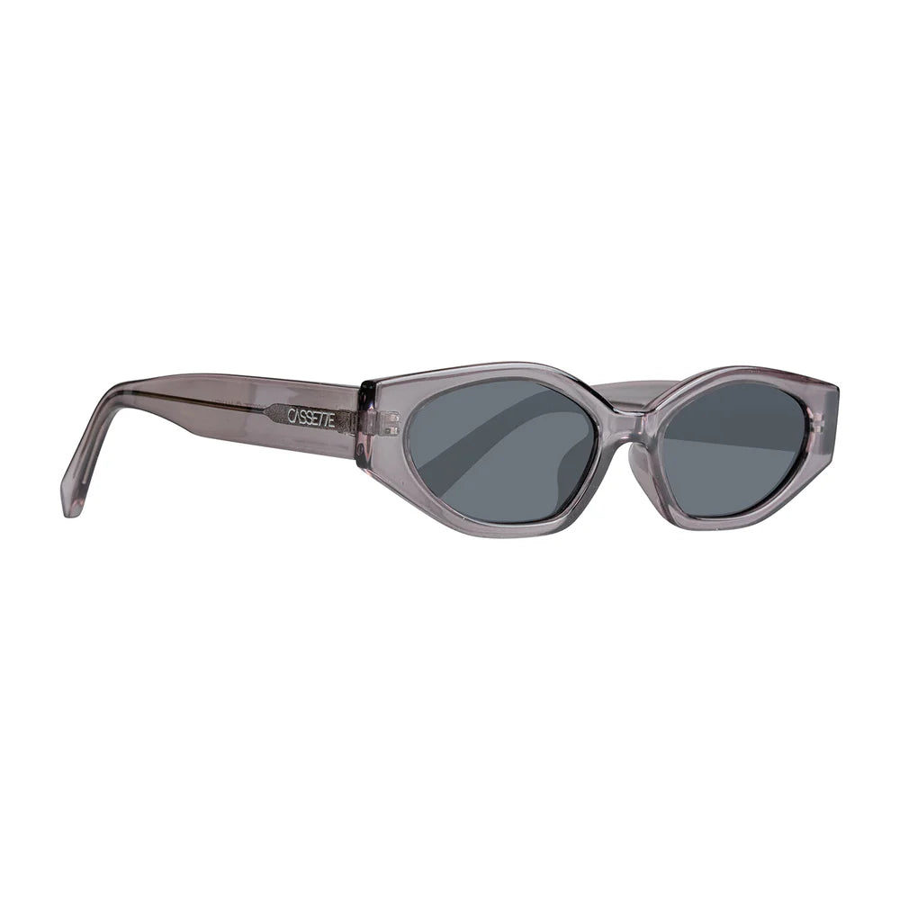 Cassette Optics Maxell Sunglasses - Charcoal / Polarized Smoke Lens