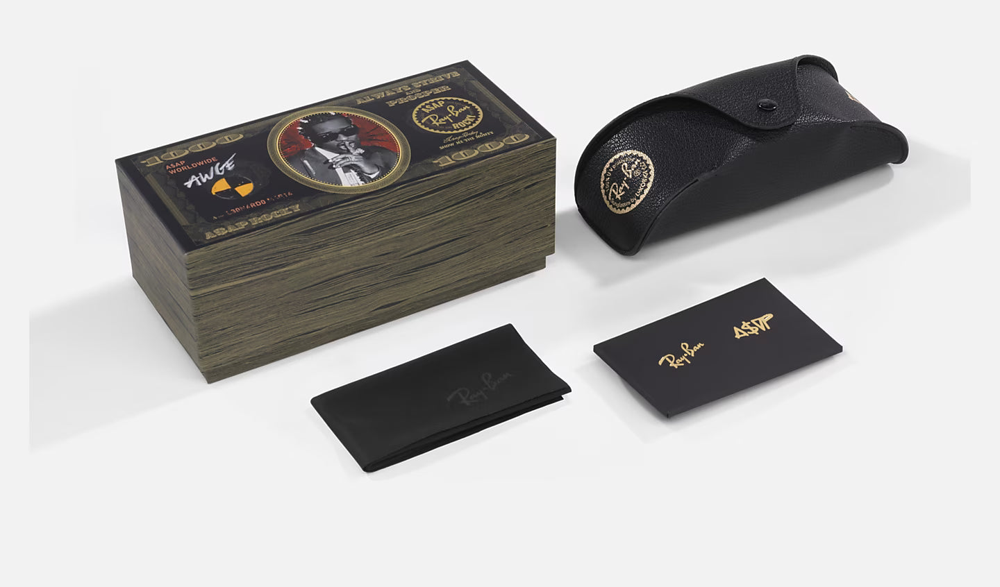 Mega Balorama ASAP Rocky Blacked Out Collection Polished Black w/ Ultra Black