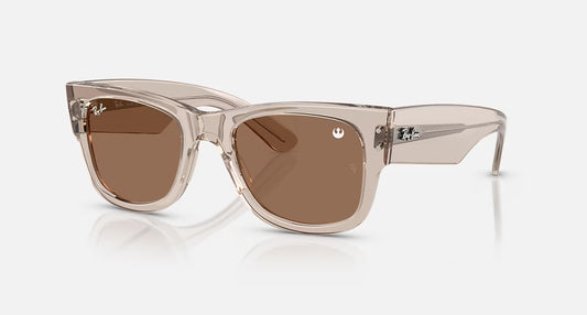 Ray Ban x Star Wars The Rebel Alliance Mega Wayfarer Transparent Light Brown w/ Light Violet