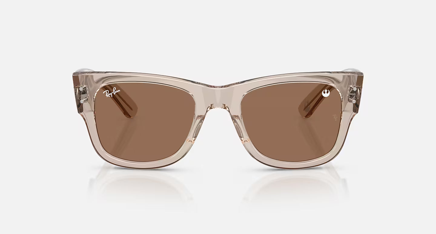 Ray Ban x Star Wars The Rebel Alliance Mega Wayfarer Transparent Light Brown w/ Light Violet