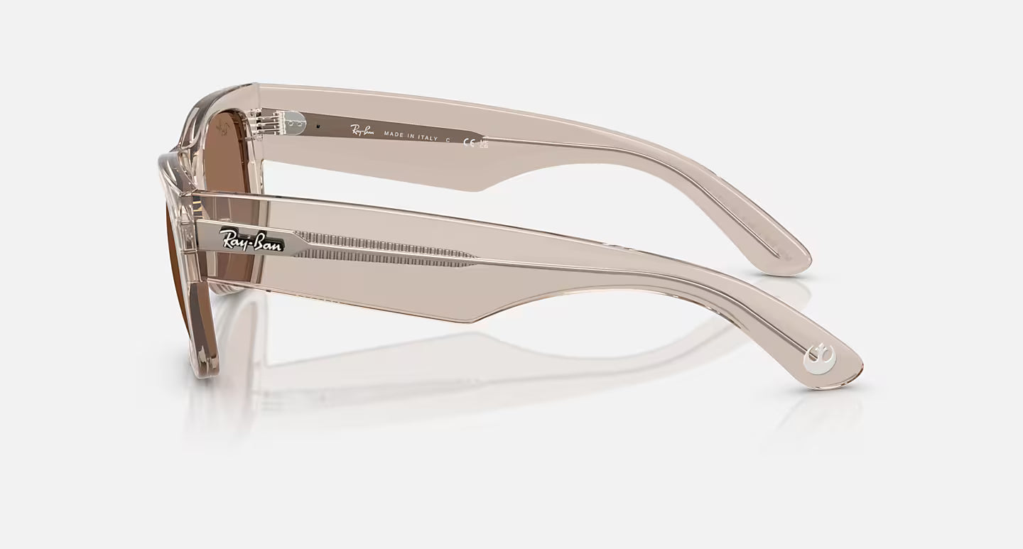 Ray Ban x Star Wars The Rebel Alliance Mega Wayfarer Transparent Light Brown w/ Light Violet