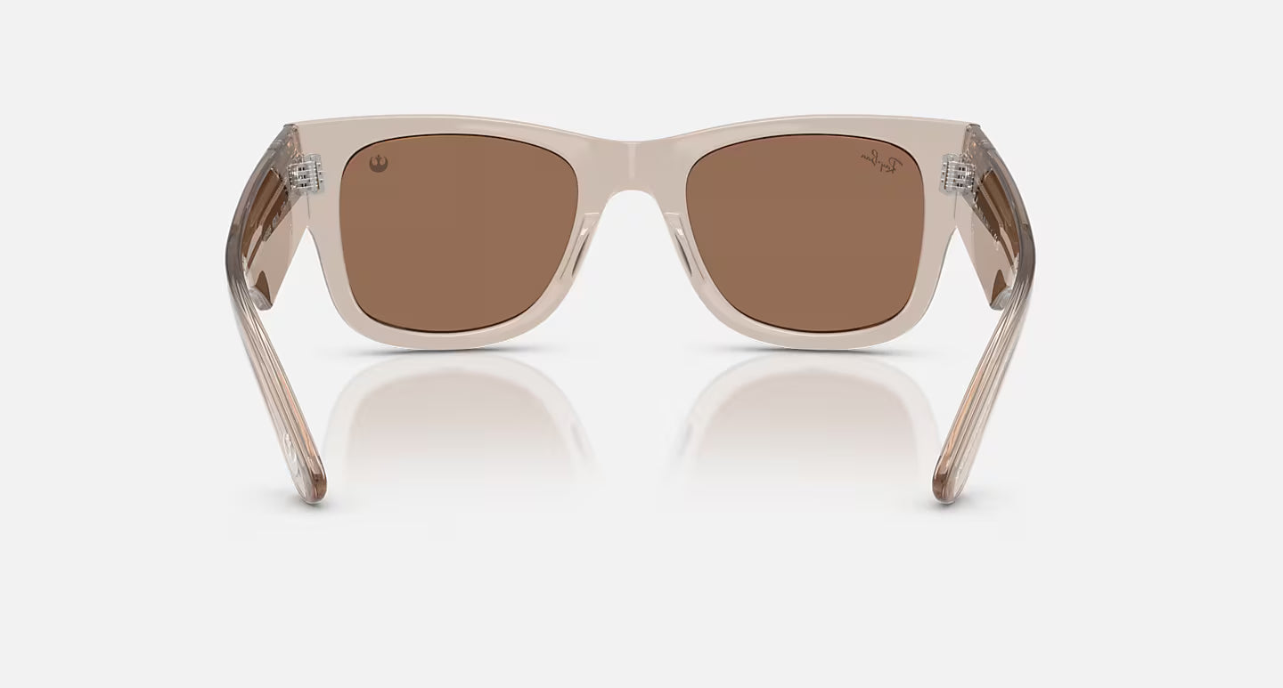 Ray Ban x Star Wars The Rebel Alliance Mega Wayfarer Transparent Light Brown w/ Light Violet