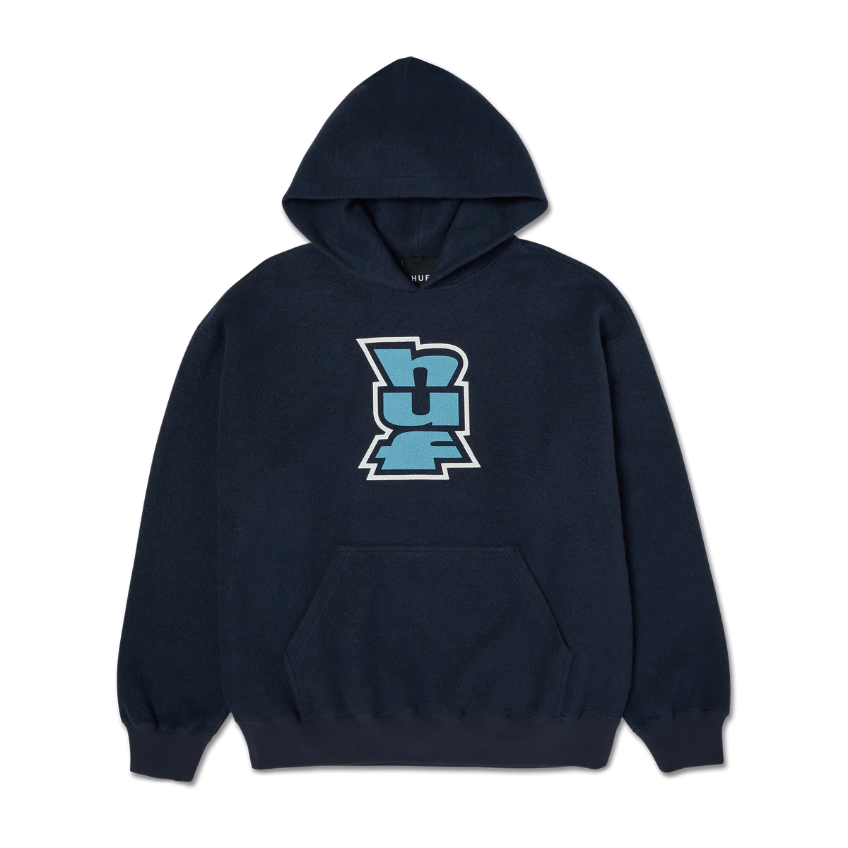 HUF Megablast Reverse Hoodie - Navy