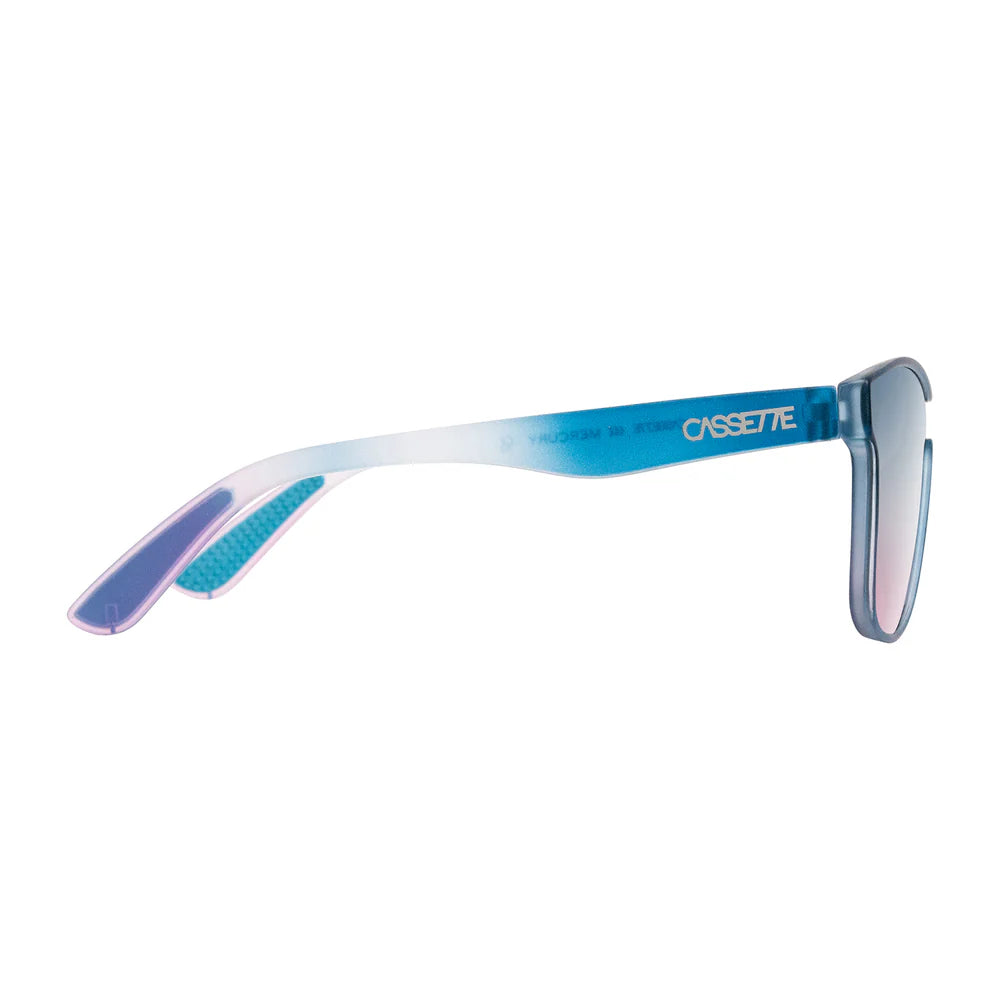 Cassette Optics Mercury Sunglasses - Blue Pink Fade / Polarized Blue Pink Fade Mirror Lens