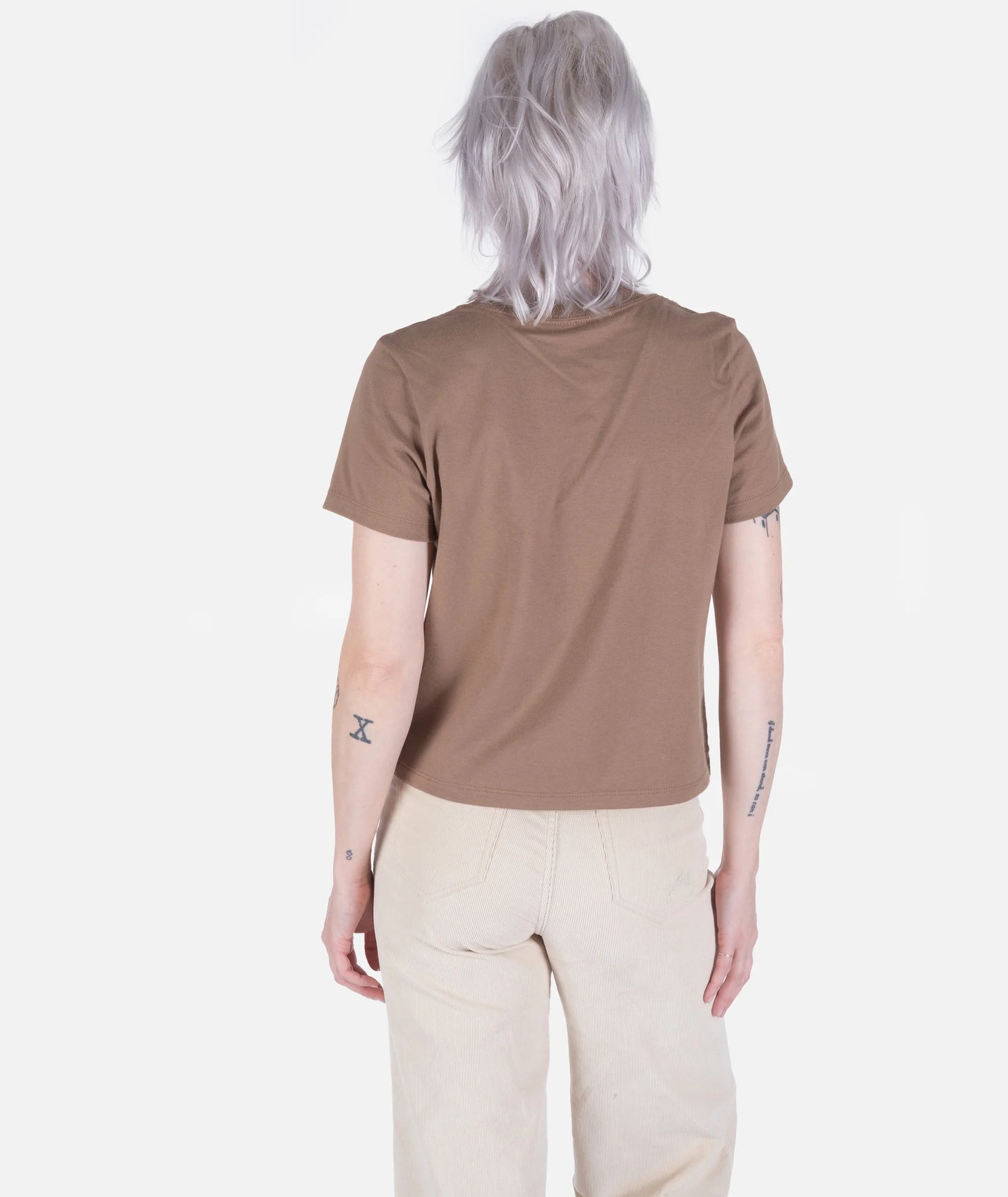 Mermaid Moon Heavyweight Tee - Brown