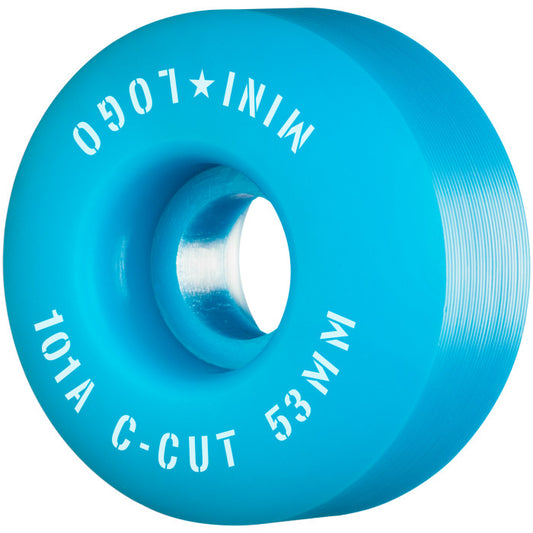 Mini Logo C-Cut 53mm 101a Wheels  - Blue