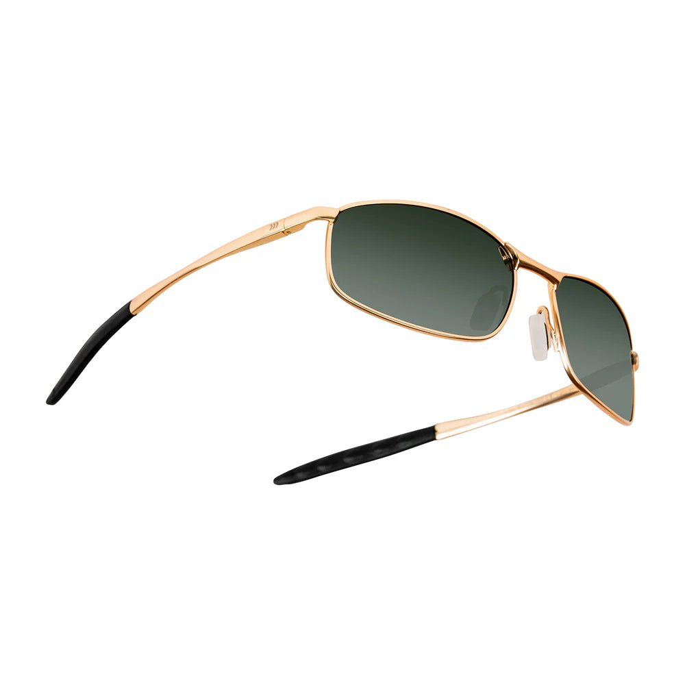 Cassette Optics Mixer Sunglasses - Gold / Polarized G15 Lens