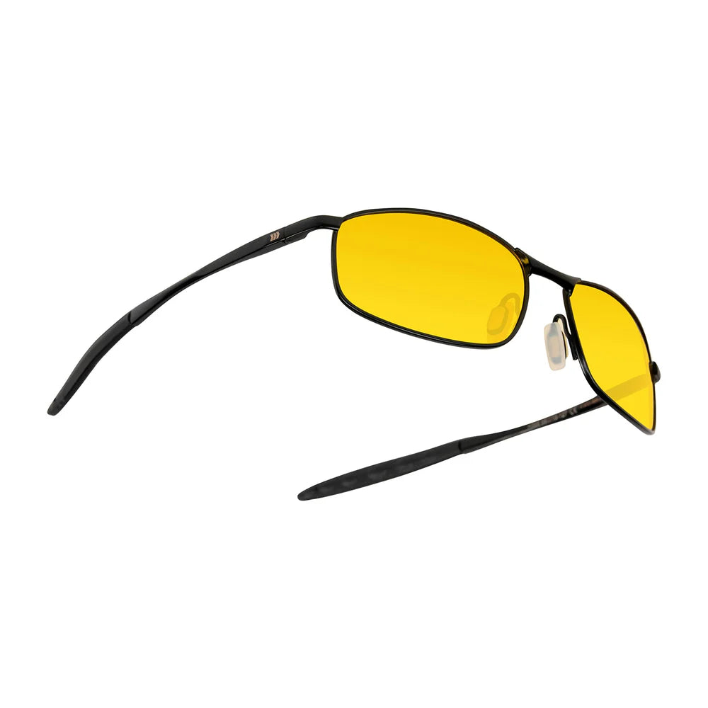 Cassette Optics Mixer Sunglasses - Vinyl / Semi-Polarized Ali G Yellow Lens