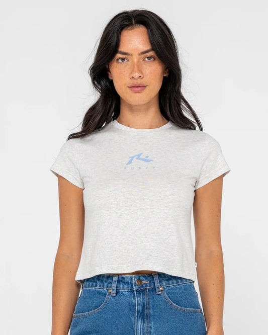 Essentials Relaxed Mini Tee - Ice Marble