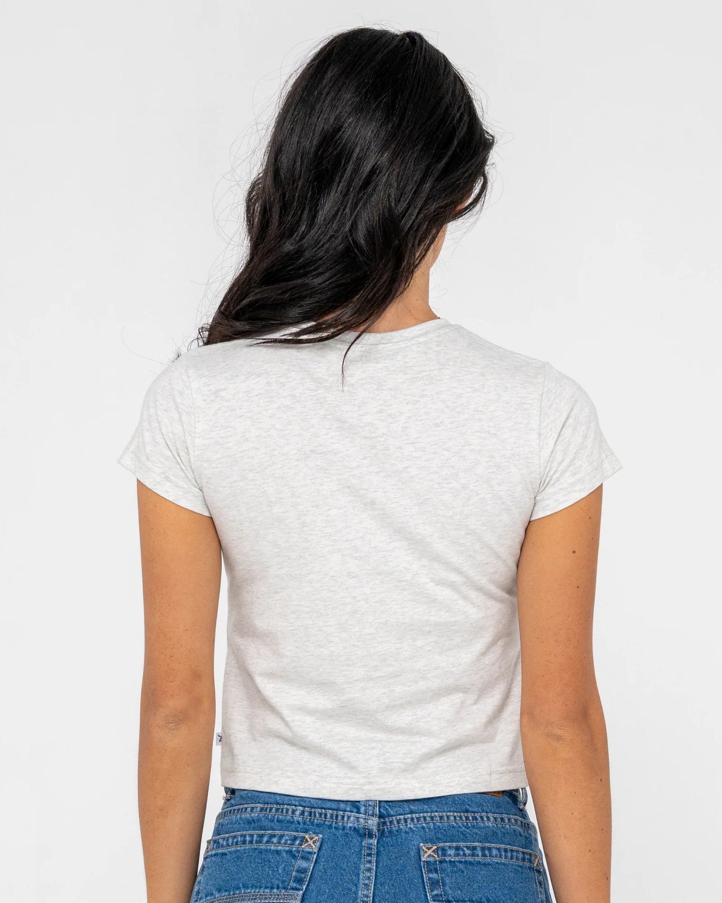 Essentials Relaxed Mini Tee - Ice Marble
