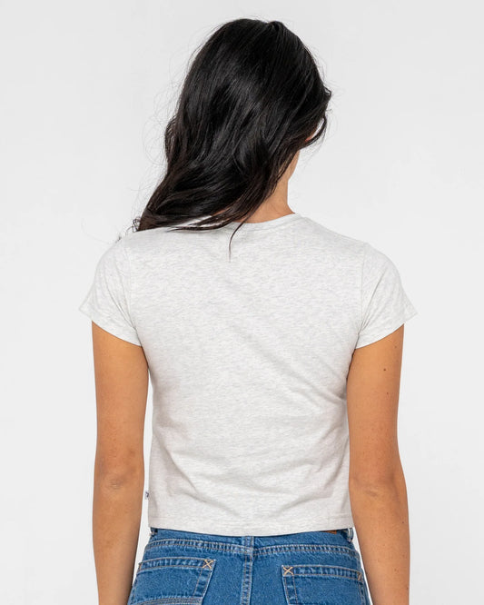 Essentials Relaxed Mini Tee - Ice Marble
