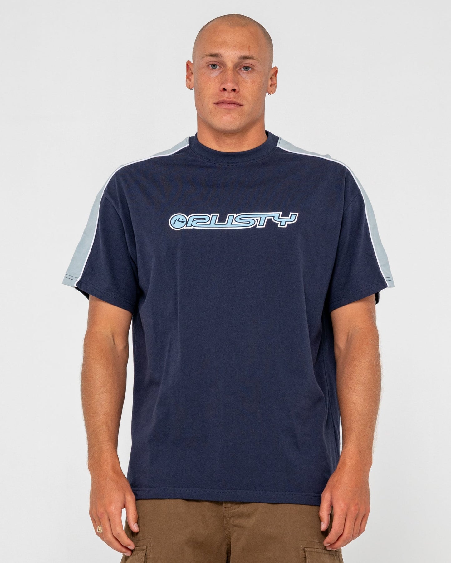 Rusty Alonso Tee - China Blue