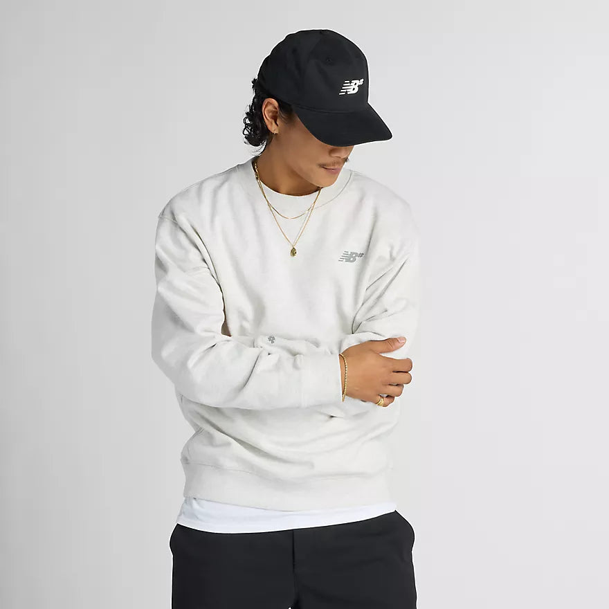 New Balance Numeric French Crew Crewneck Sweatshirt - Oatmeal Heather OTH