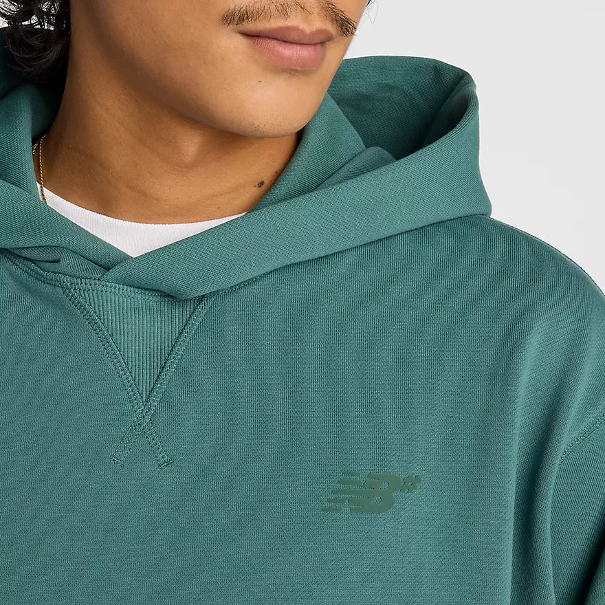 New Balance Numeric French Terry Hoodie Hooded Sweatshirt - New Spruce NUS