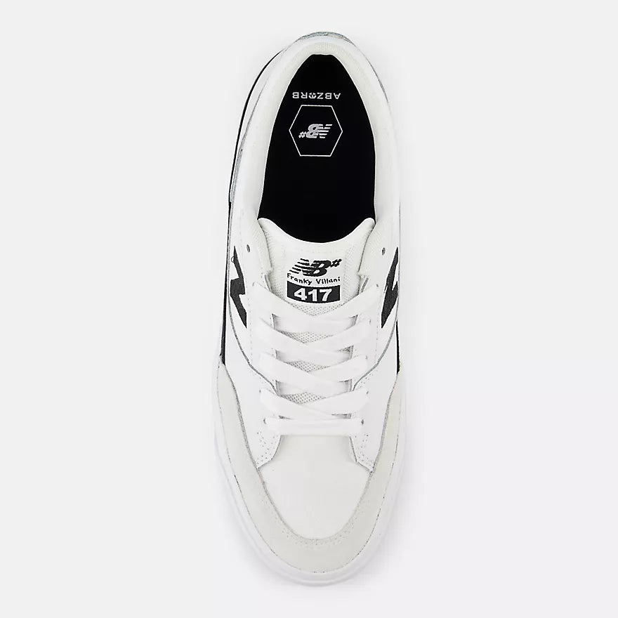 New Balance Numeric 417 Low LWW - White w/ Black