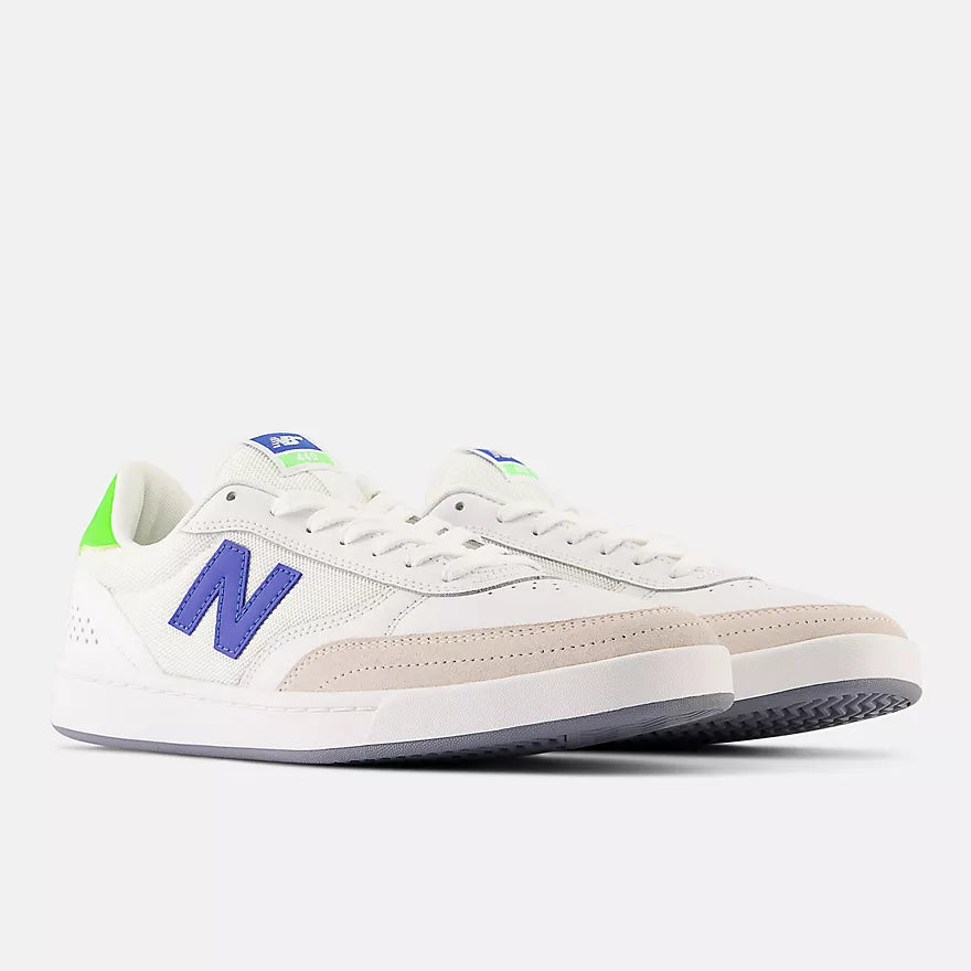 New Balance Numeric 440 White w/ Royal – Surf Shack South