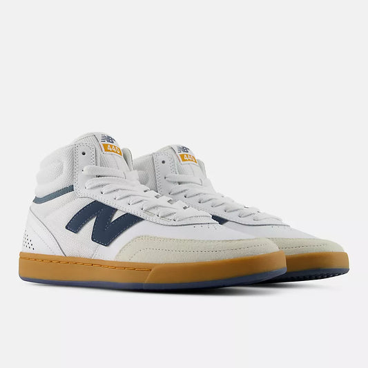 New Balance Numeric 440 High V2 - White w/ Shadow Blue UN440HJC