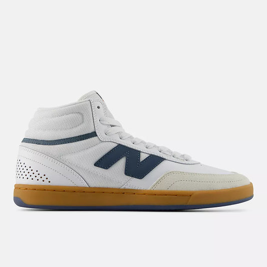 New Balance Numeric 440 High V2 - White w/ Shadow Blue UN440HJC