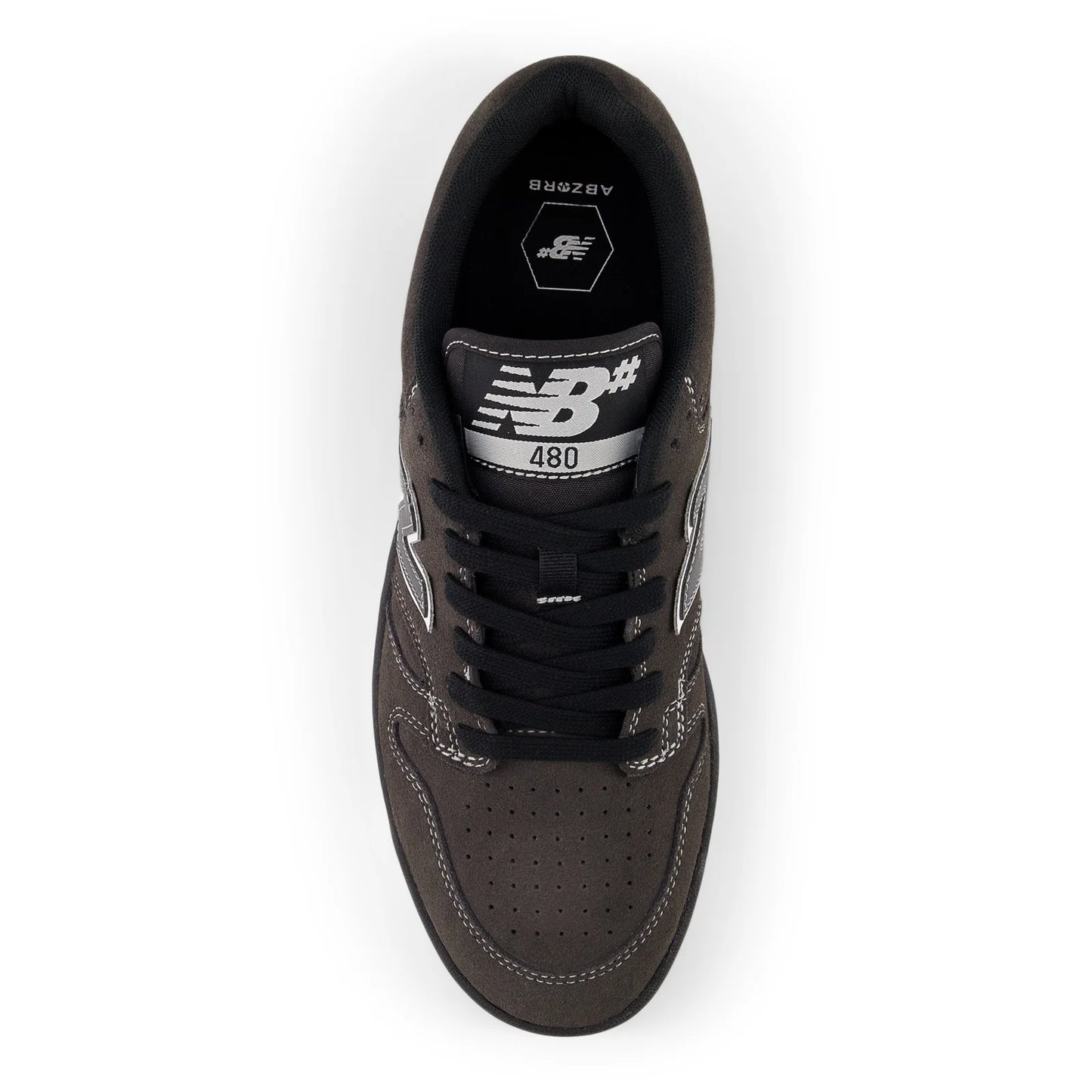 New Balance Numeric 480 - Charcoal w/ White