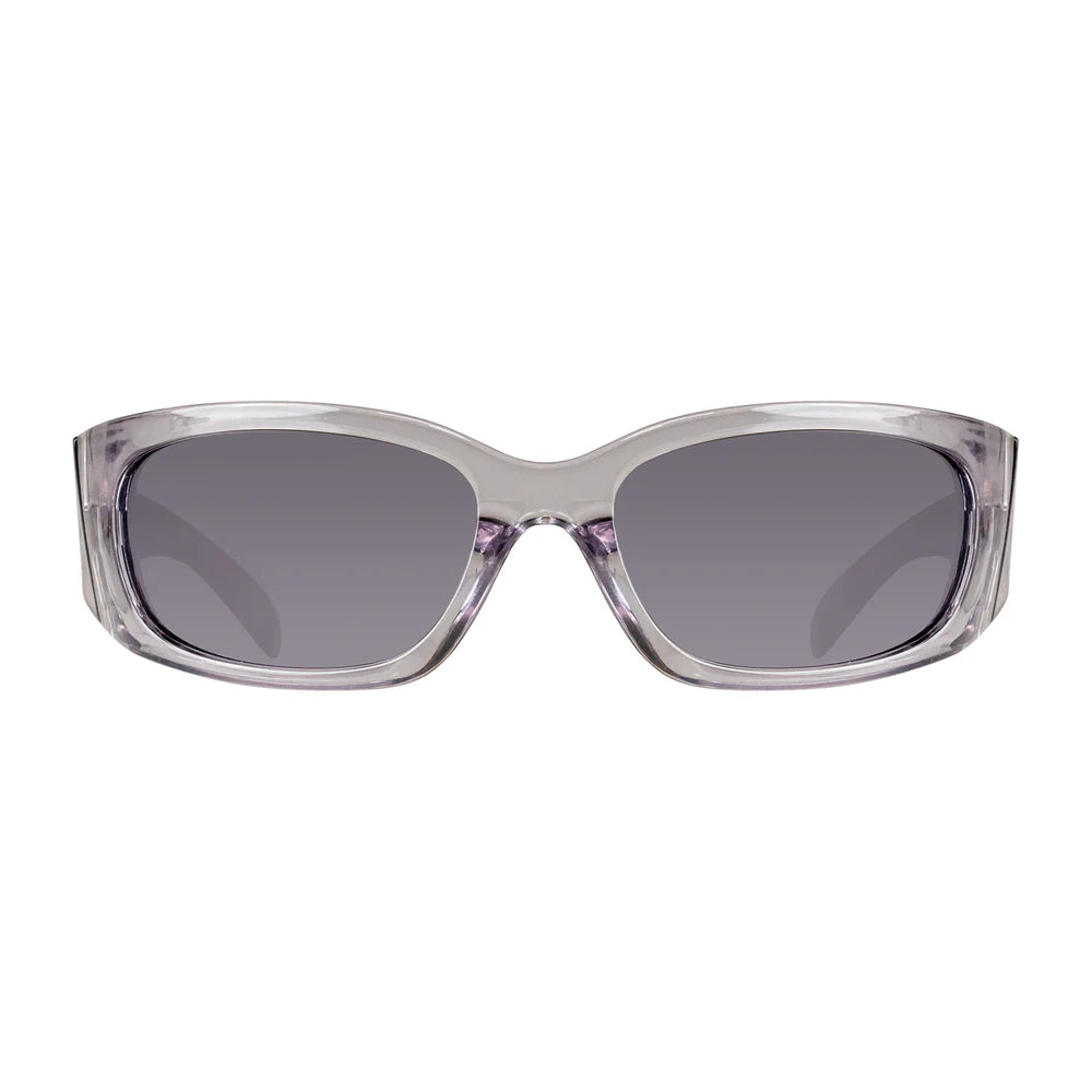 Cassette Optics Napster Sunglasses - Translucent Gray / Smoke Lens