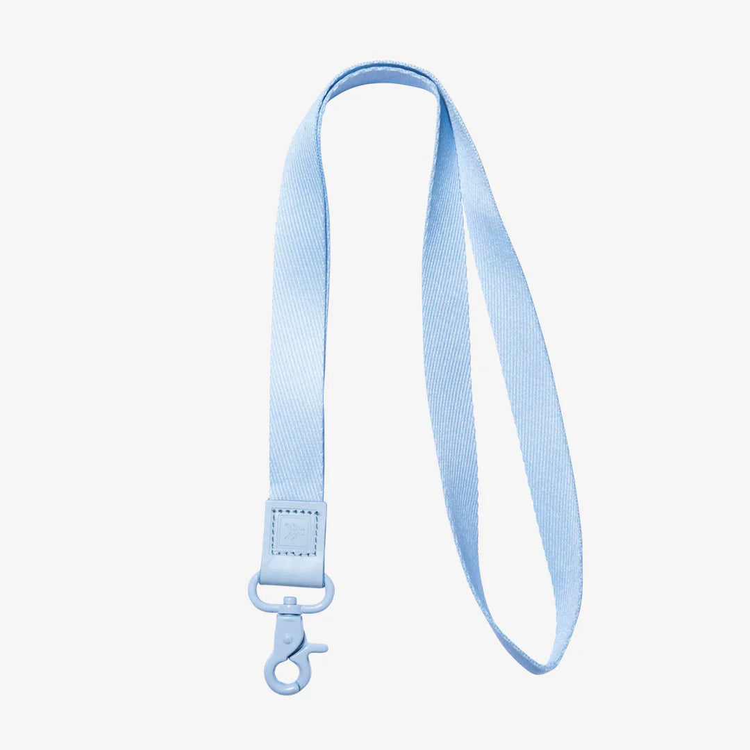 Thread Neck Lanyard - Light Blue