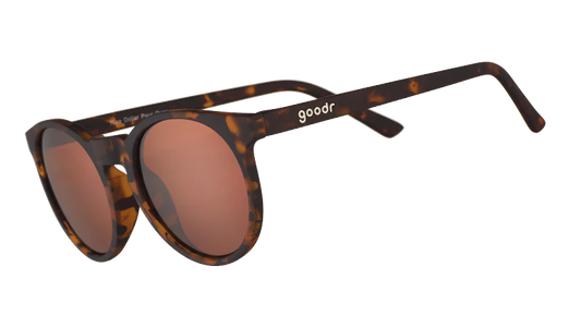 goodr Circle G Nine Dollar Pour Over Sunglasses - Brown