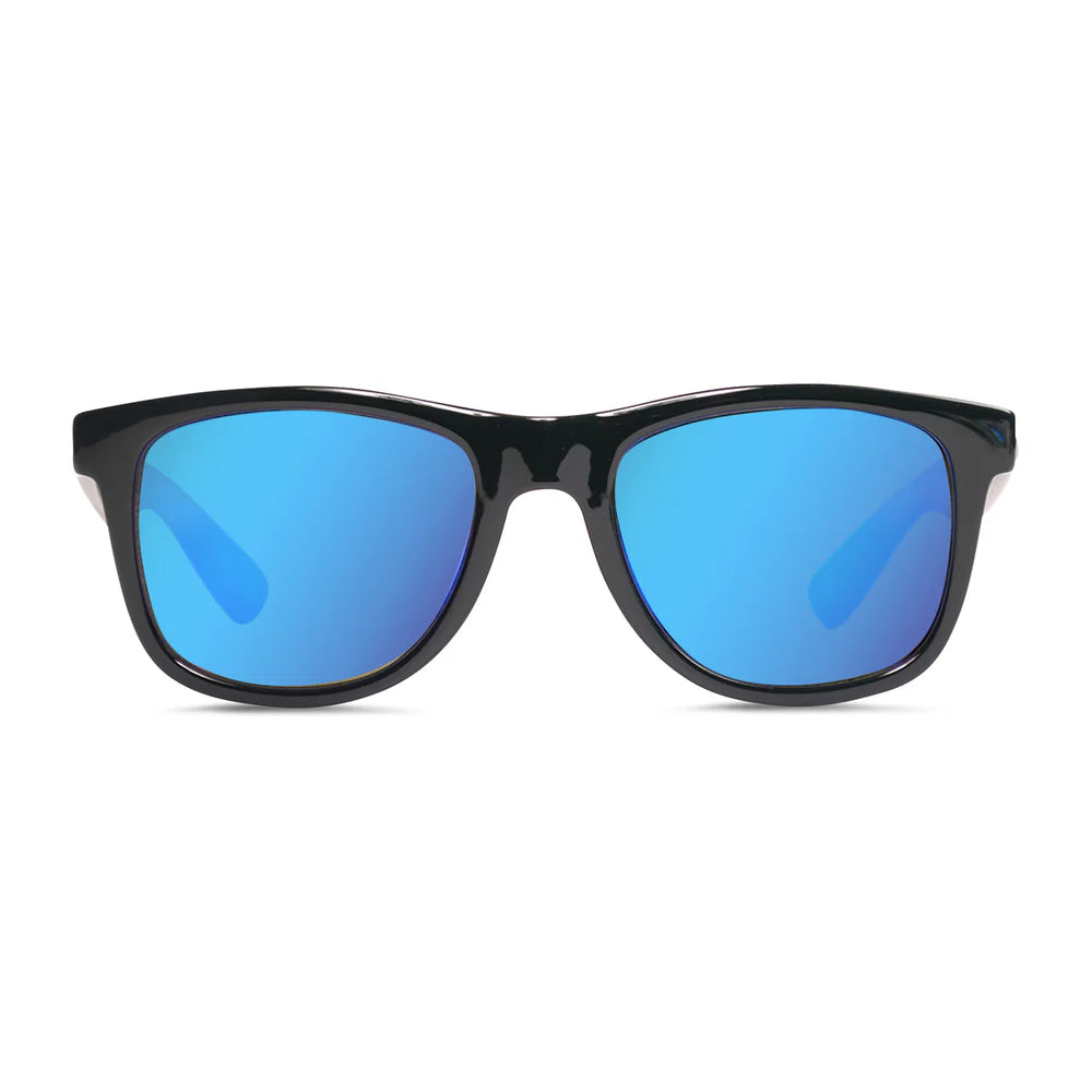 Cassette Optics OGLX Sunglasses - Deep Woods Green / Blue Mirror Lens