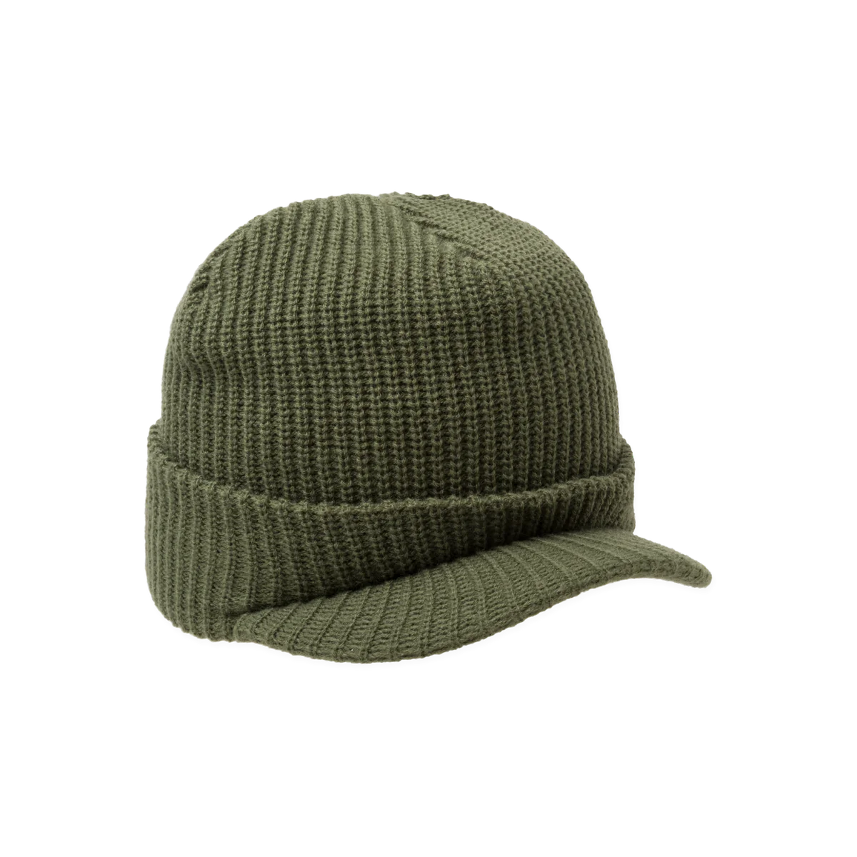 HUF One Star Visor Beanie - Avocado