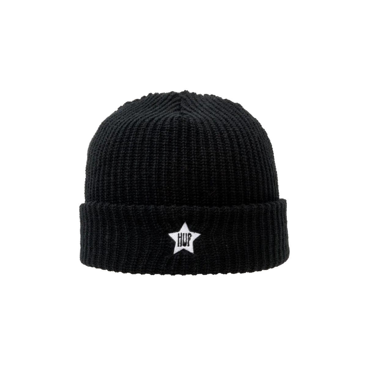 HUF One Star Visor Beanie - Black