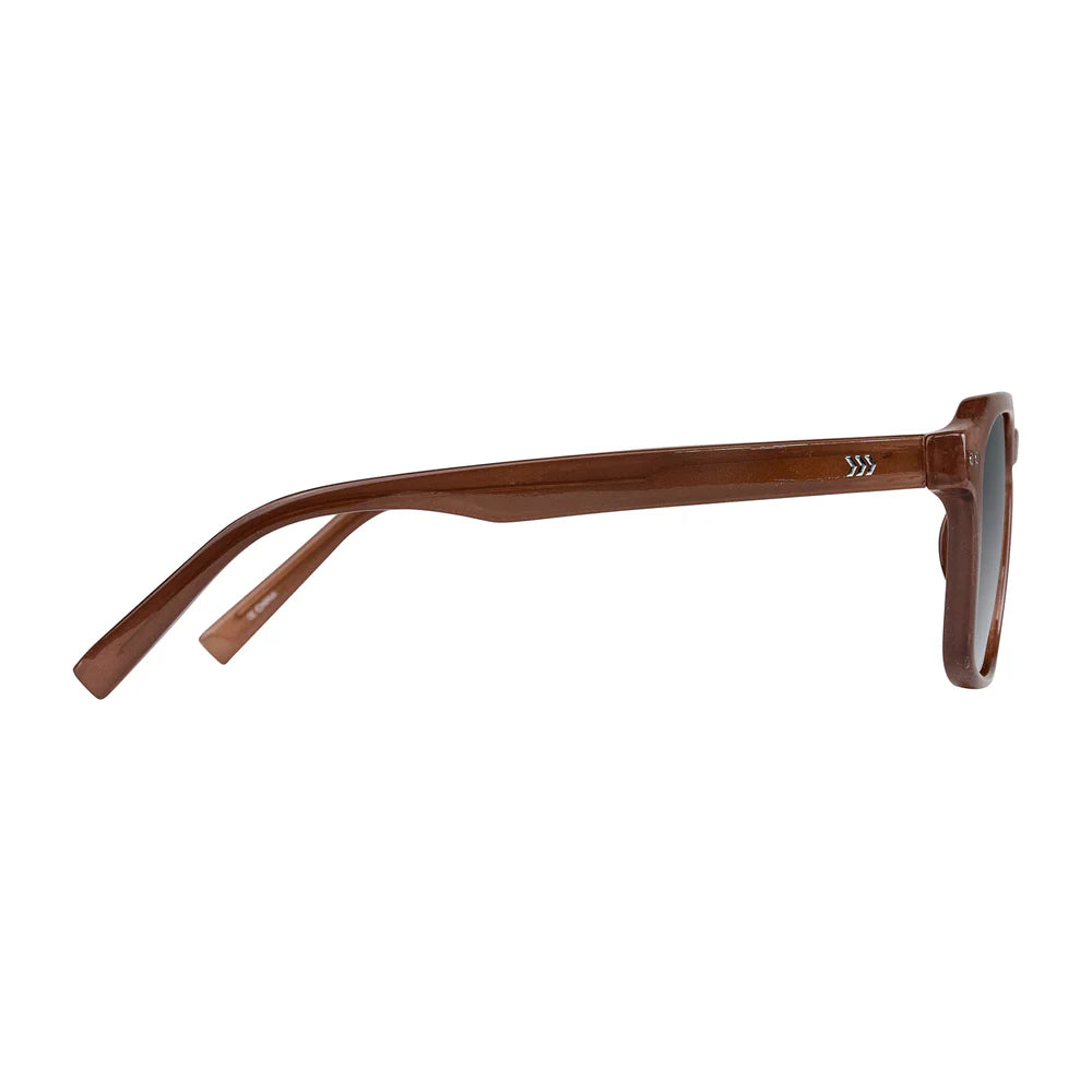 Cassette Optics Octave Sunglasses - Desert Clay / Polarized Smoke Lens