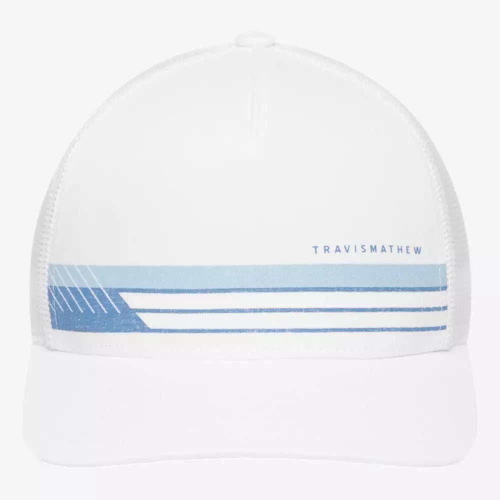 Over Oahu Snapback Hat - White