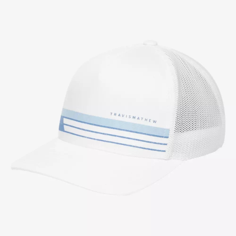 Over Oahu Snapback Hat - White