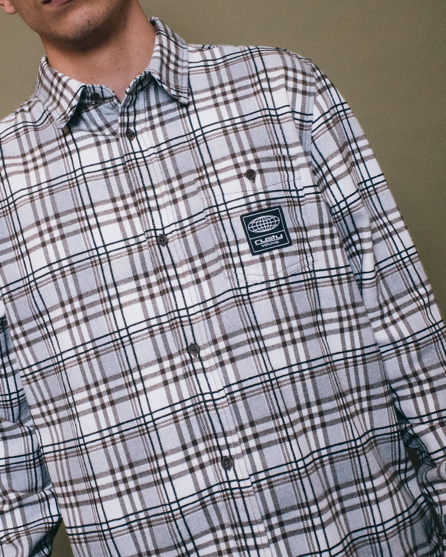 Brooks L/S Shirt - Pinecone