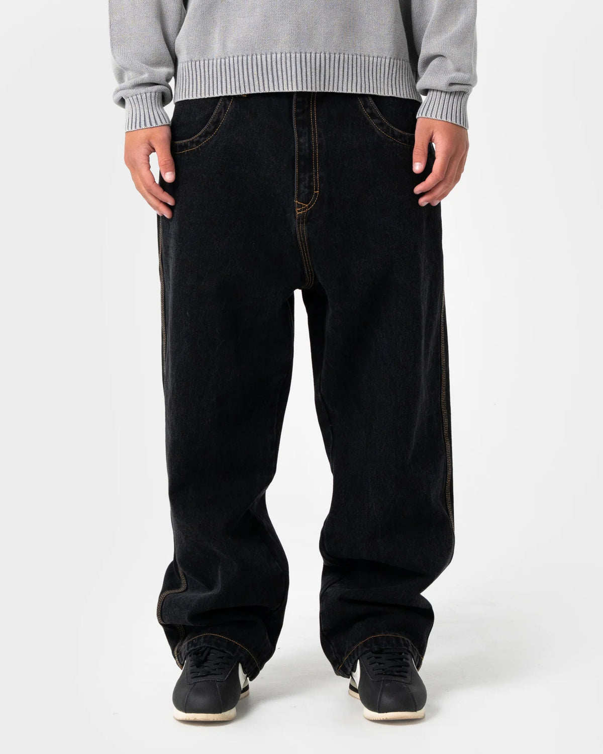 Rusty Flip Daddy Tapeless Jean - Blackout