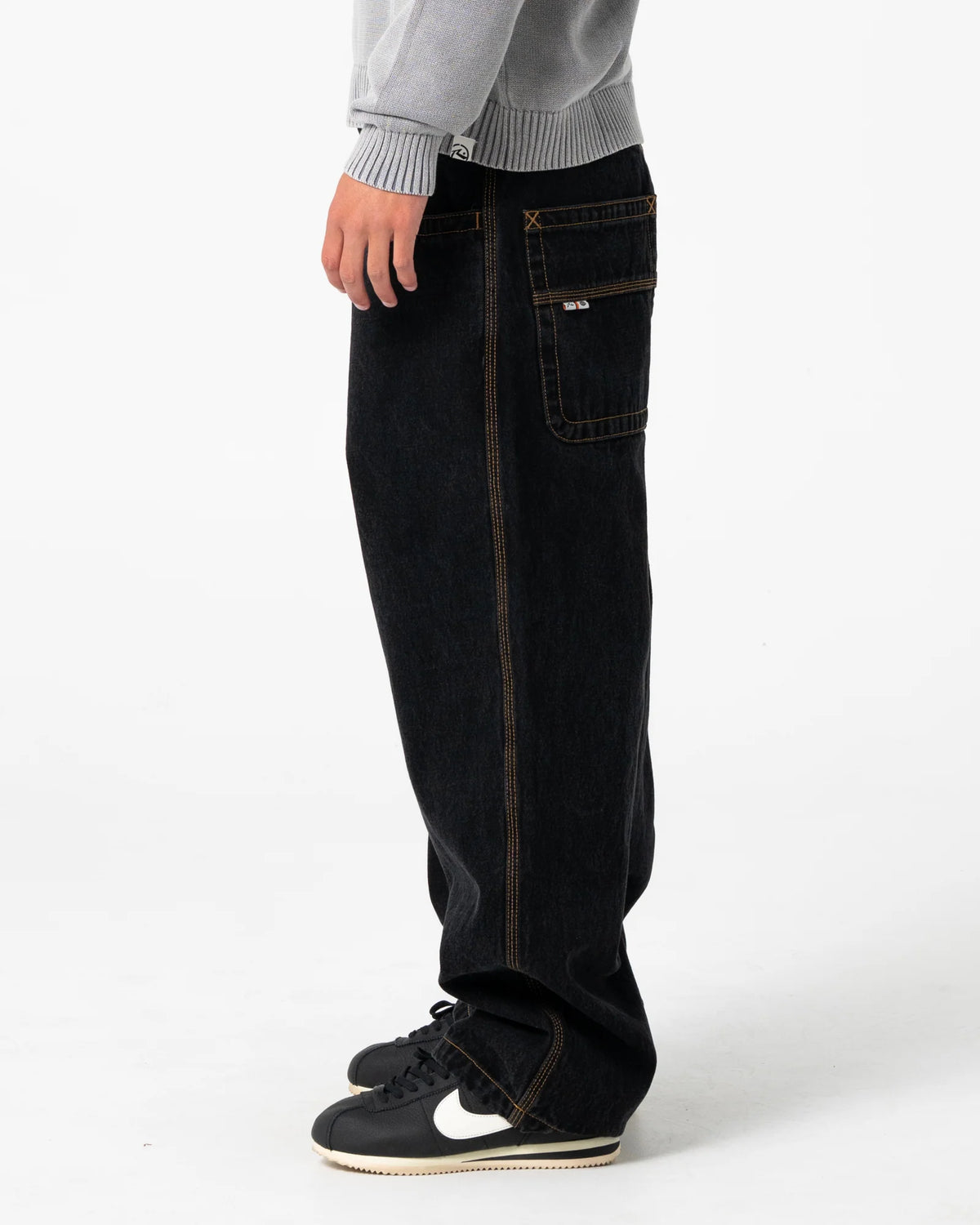Rusty Flip Daddy Tapeless Jean - Blackout