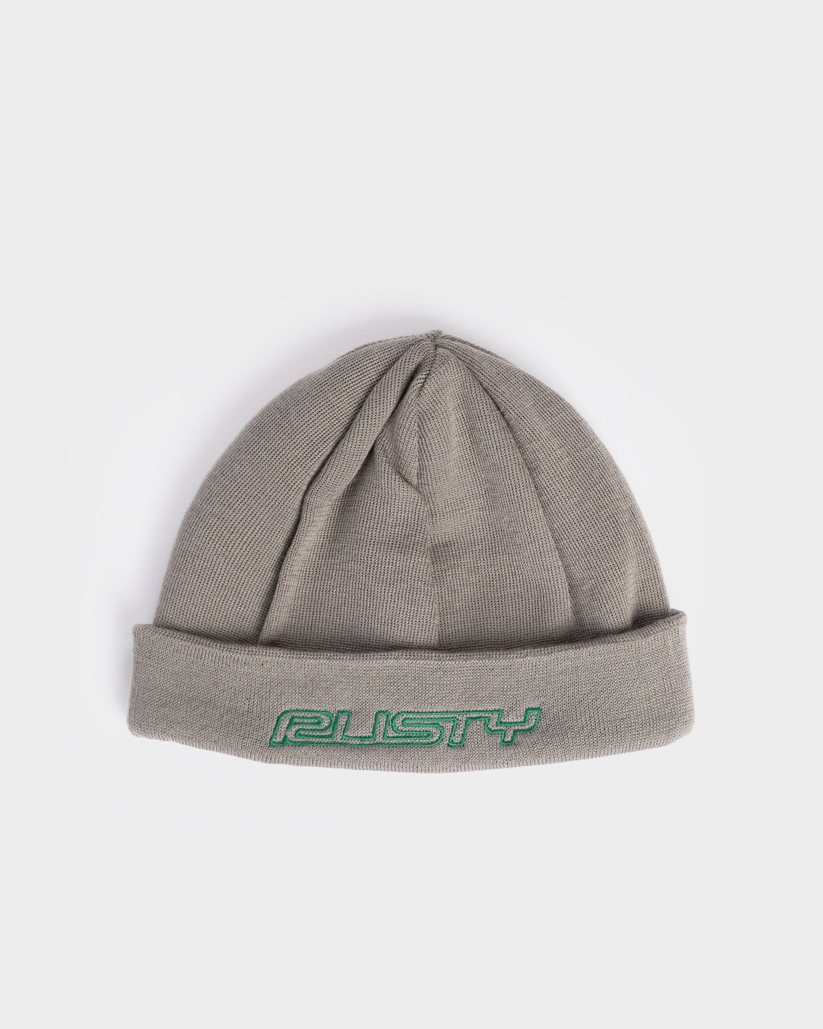 Rusty Clued In Reversible Beanie - Grey Marle