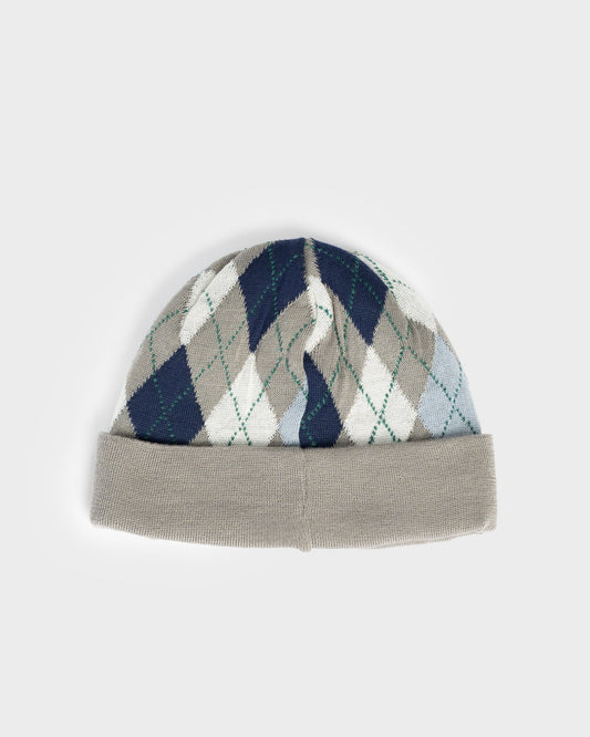 Rusty Clued In Reversible Beanie - Grey Marle