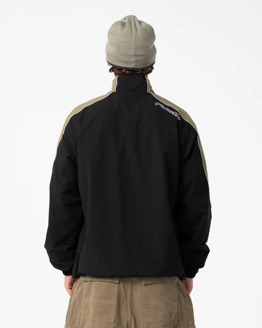 Rusty Frontline Track Jacket - Black