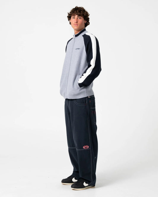 Rusty Step Stone Cacoon Pant - Navy Blue