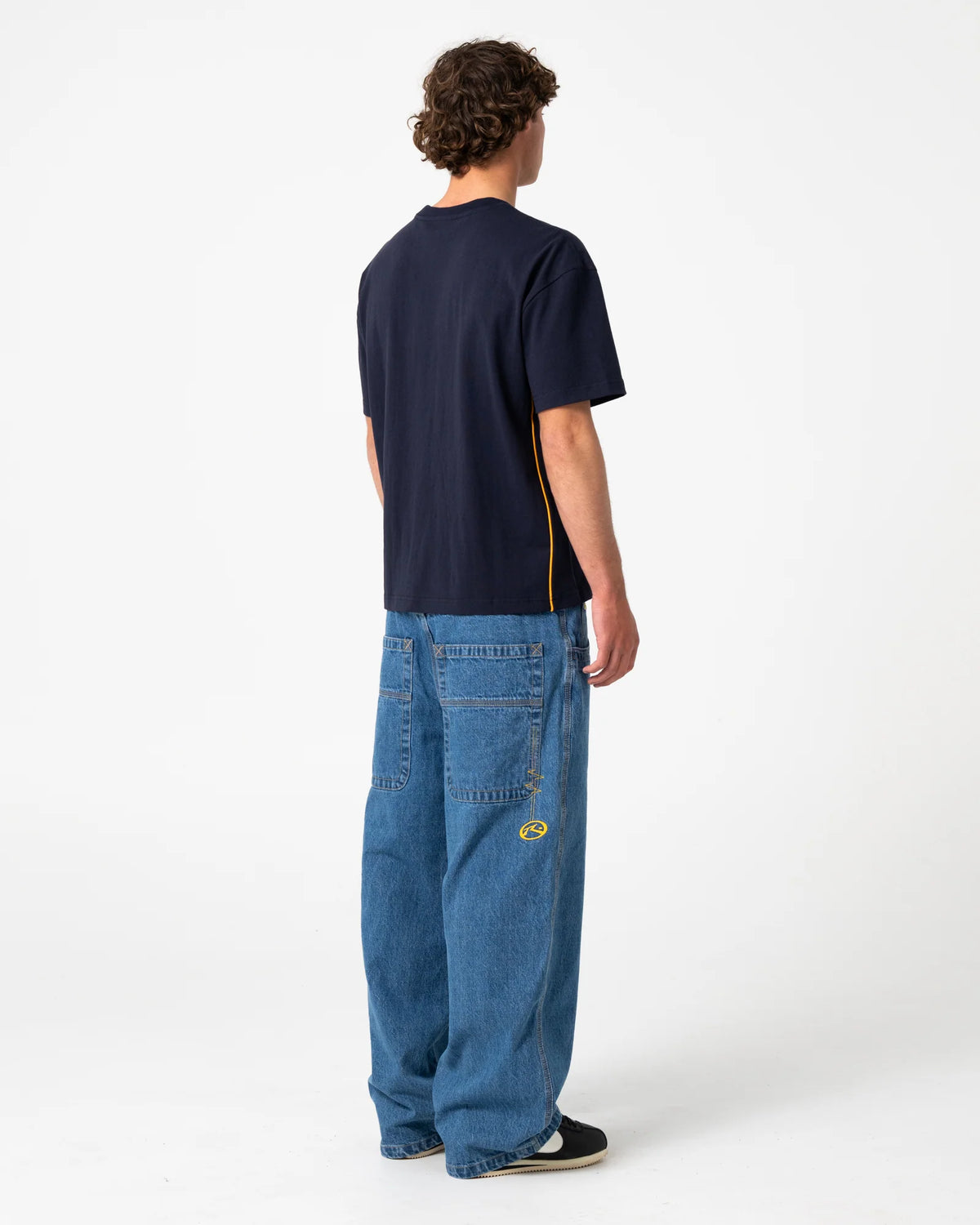 Rusty Tweaker Short Sleeve Tee - Navy Blue