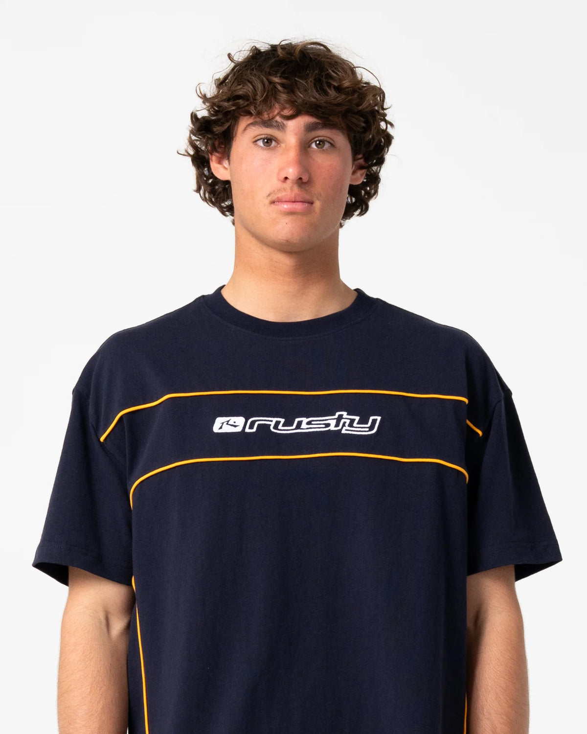 Rusty Tweaker Short Sleeve Tee - Navy Blue