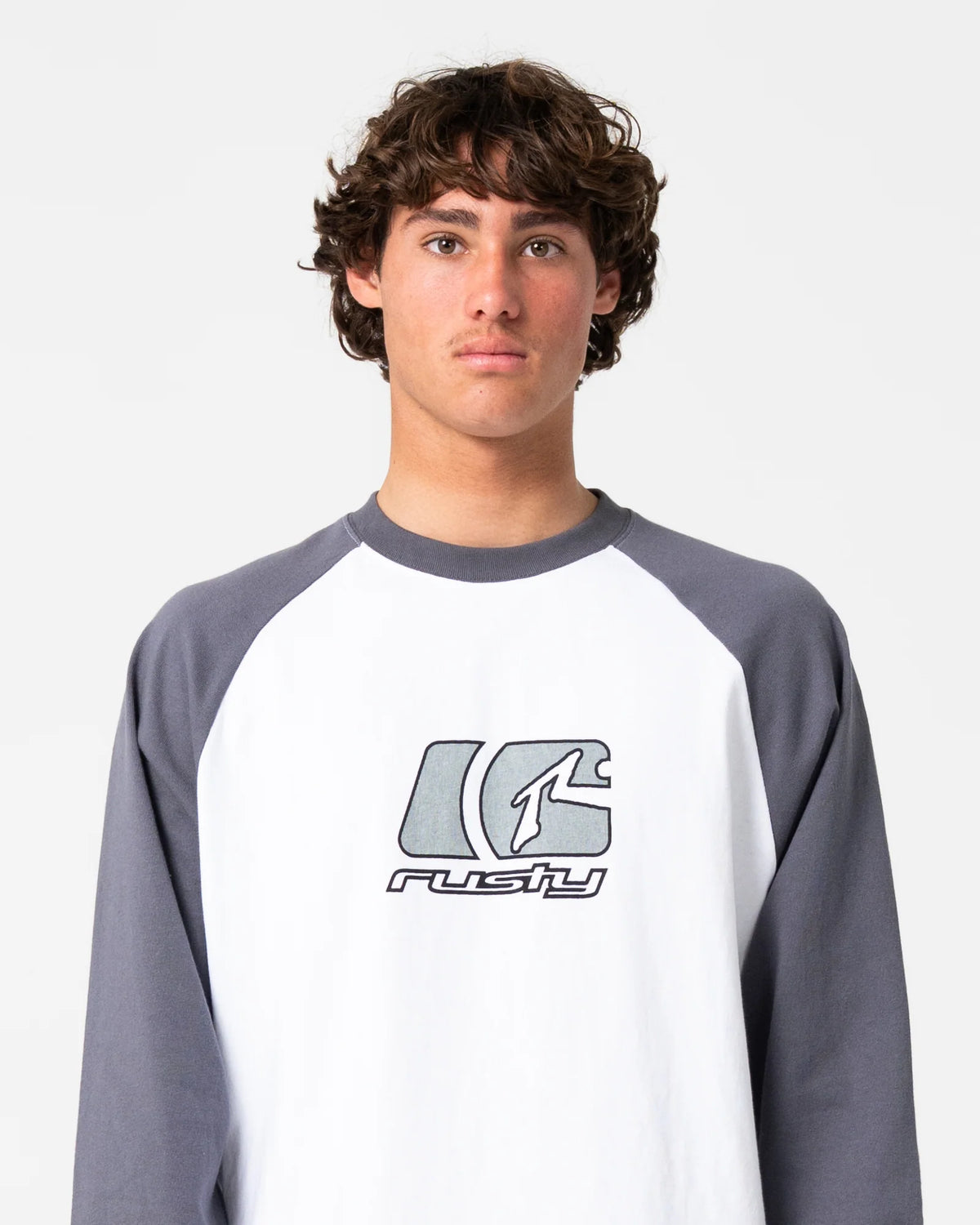 Rusty Watto Long Sleeve Tee - White